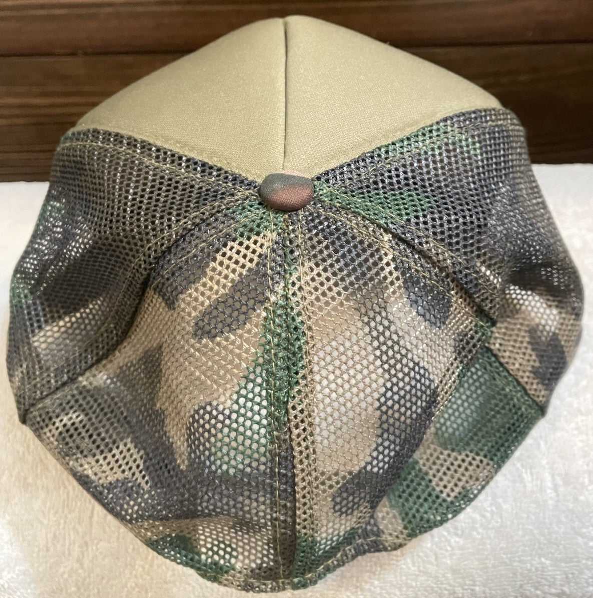 Vintage Circle W Trucking Camo Mesh Snapback — photo 12 of 12
