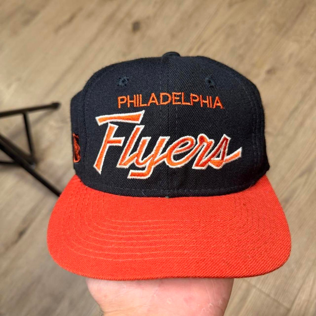 Vintage Sports Specialties Philadelphia Flyers Double Line Script Cap