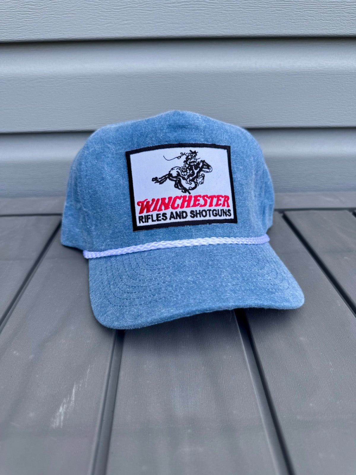 Vintage Winchester Denim Trucker Hat — photo 1 of 3