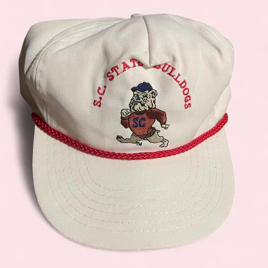 Vintage 80s South Carolina State Bulldogs Rope Snapback product photo 1