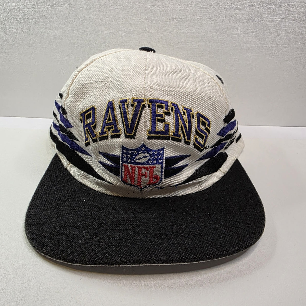 Vintage Baltimore Ravens Logo Athletic Diamond Cut Snapback product photo 1