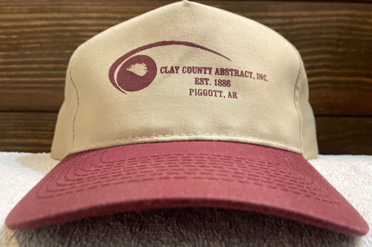 Vintage Clay County Abstract Piggott Arkansas Otto Snapback — photo 1 of 10