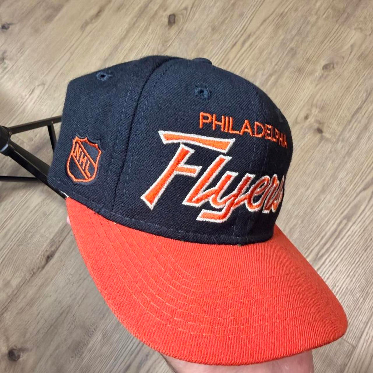 Vintage Sports Specialties Philadelphia Flyers Double Line Script Cap