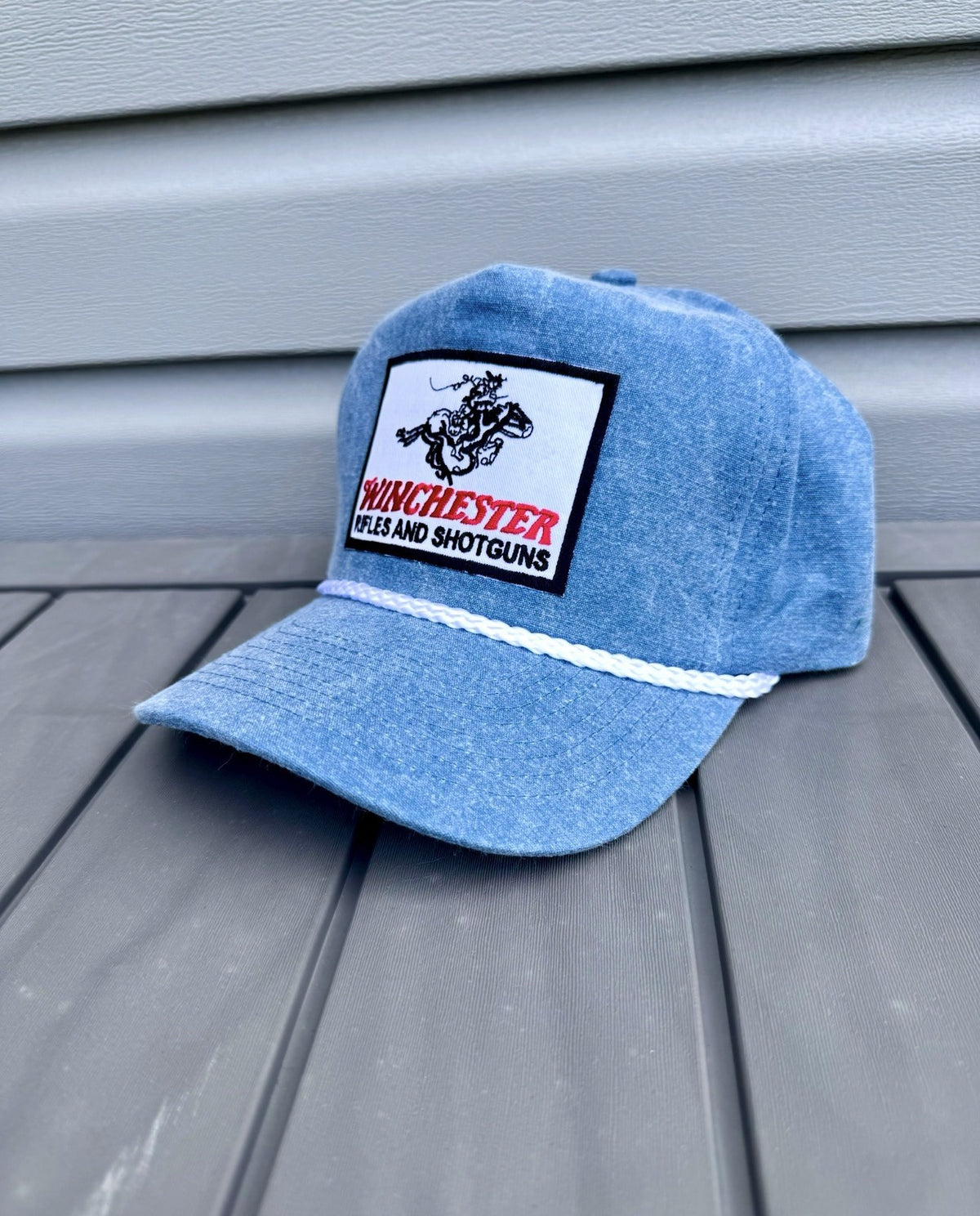 Vintage Winchester Denim Trucker Hat — photo 2 of 3