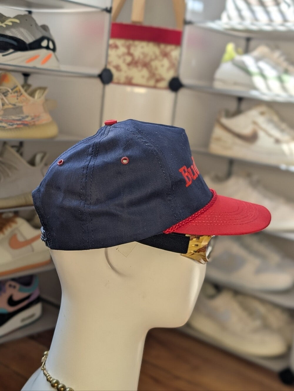 Vintage Budweiser Snapback Hat product photo 2