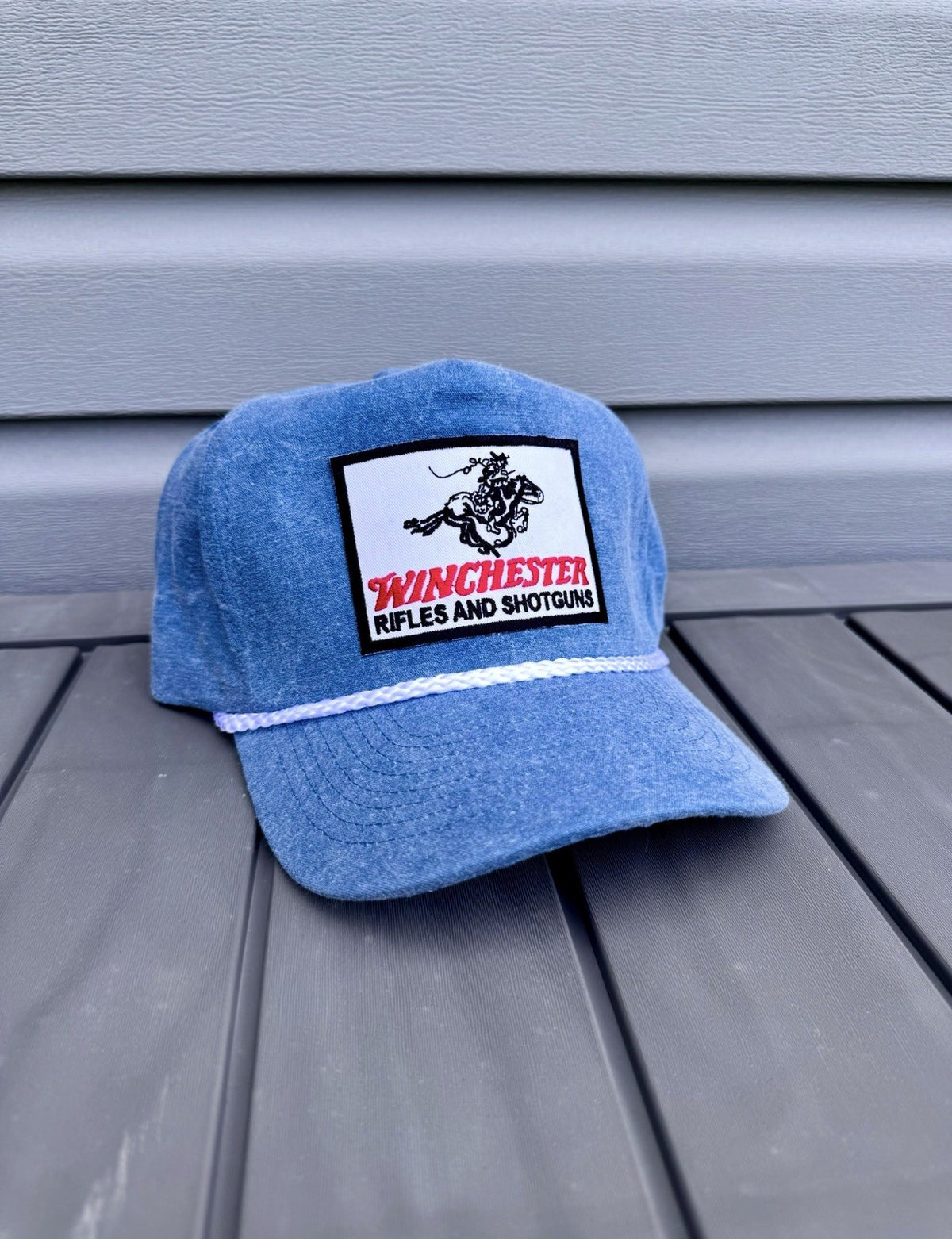 Vintage Winchester Denim Trucker Hat — photo 3 of 3