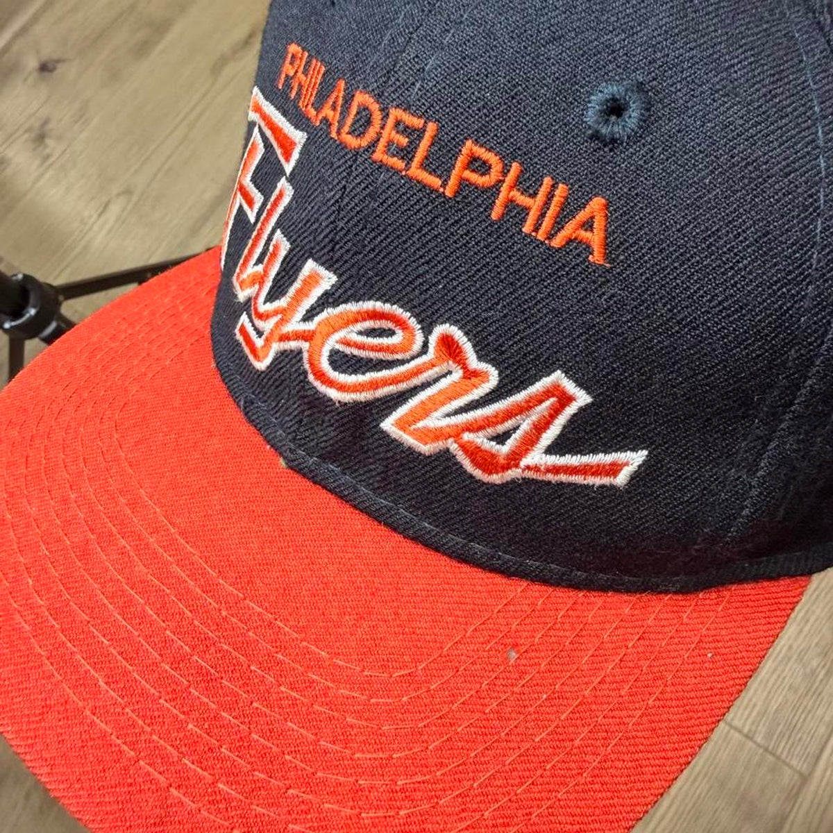 Vintage Sports Specialties Philadelphia Flyers Double Line Script Cap