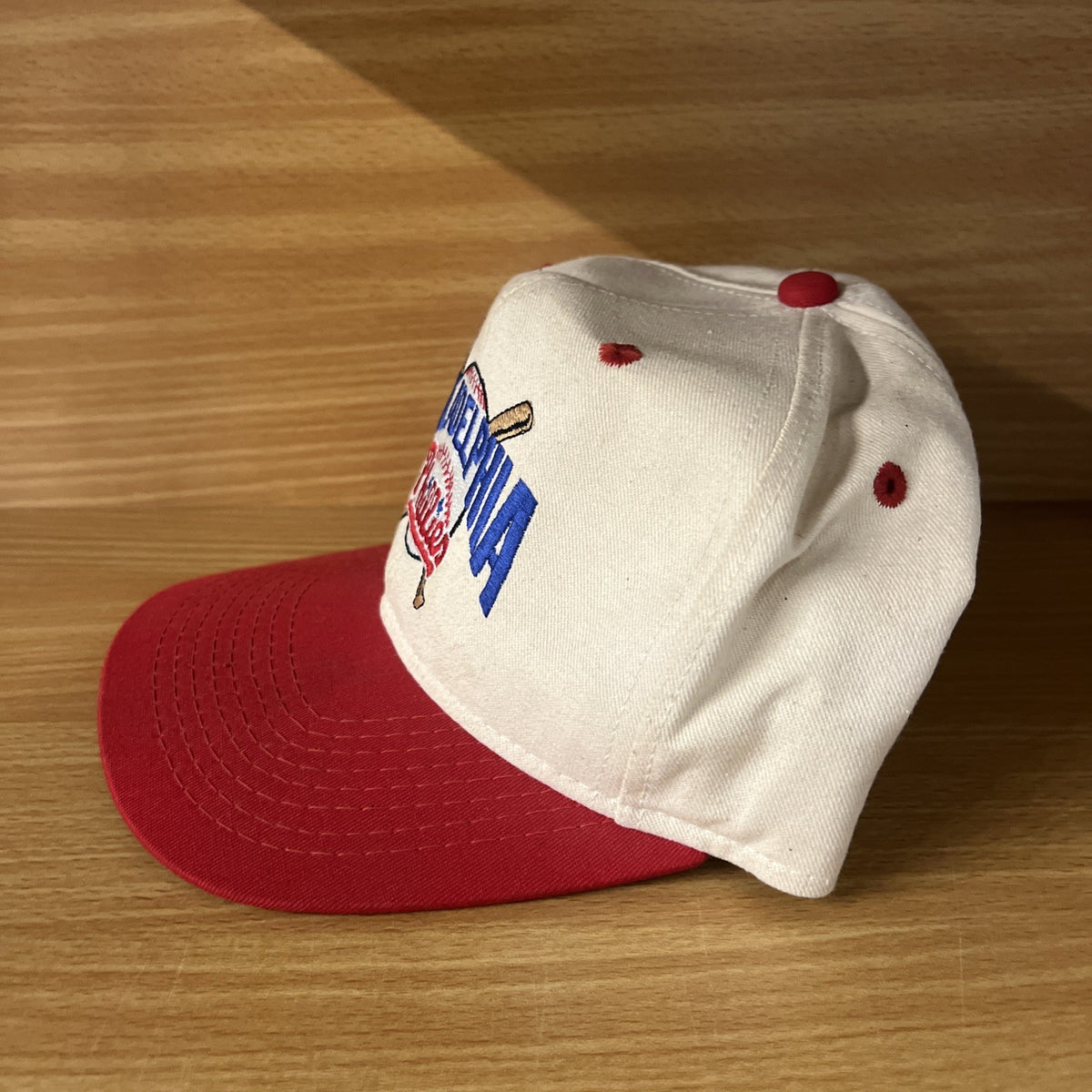 Vintage 90s Philadelphia Phillies #1 Apparel Snapback — photo 3 of 6