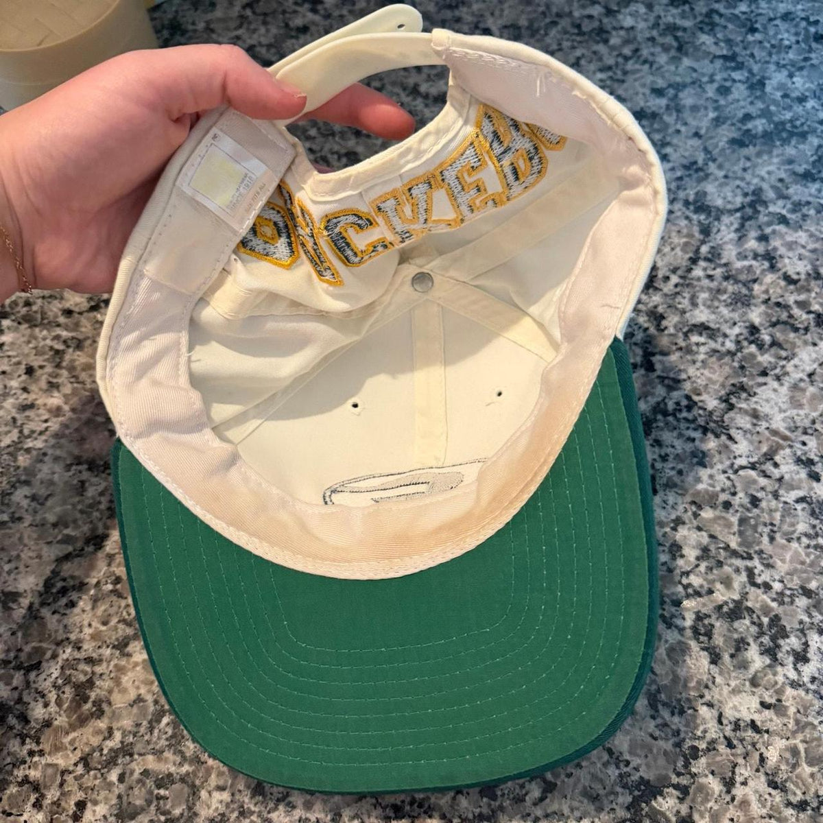 Vintage Green Bay Packers G Snapback product photo 4