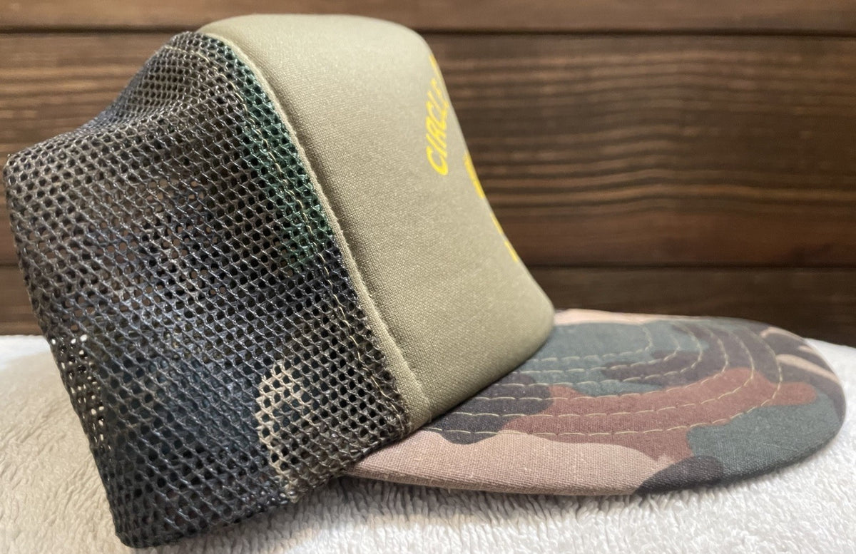Vintage Circle W Trucking Camo Mesh Snapback — photo 4 of 12