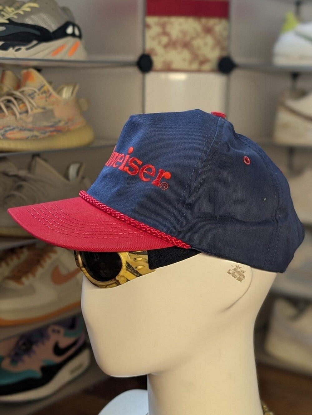Vintage Budweiser Snapback Hat product photo 4